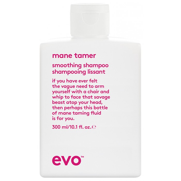 Evo Mane Tamer Smoothing Shampoo 300ml Best in Premium Haircare NZ Hair Products & Expert Advice