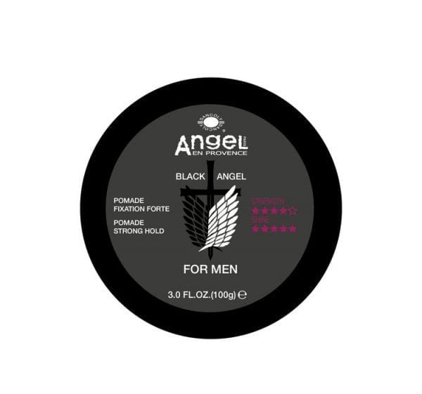 Angel Mens Black Angel Pomade Strong Hold 100g
