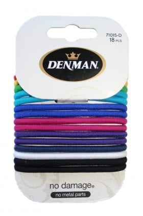 Denman No Damage Elastics 4mm Bright (18)