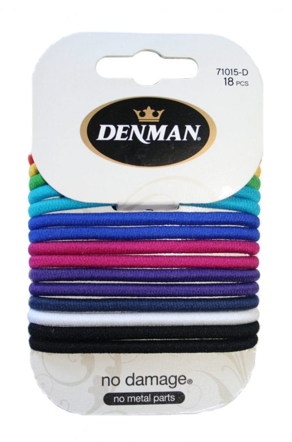 Denman No Damage Elastics 4mm Bright (18)