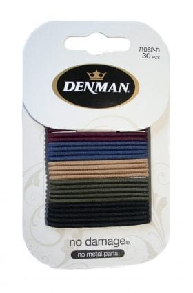 Denman No Damage Elastics 2mm Neutrals (30)