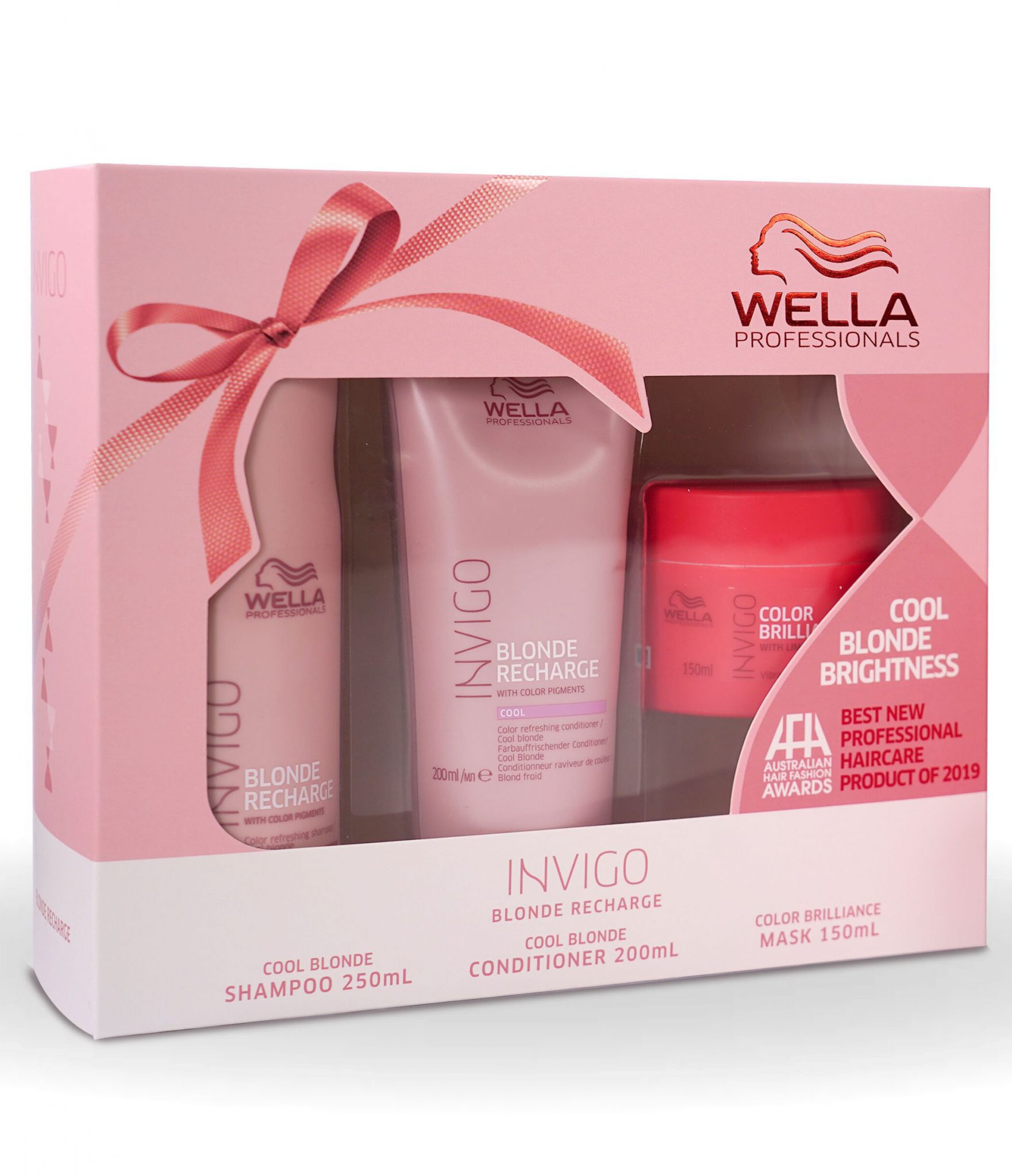 Wella Invigo Blonde Recharge Trio Hair Products New Zealand