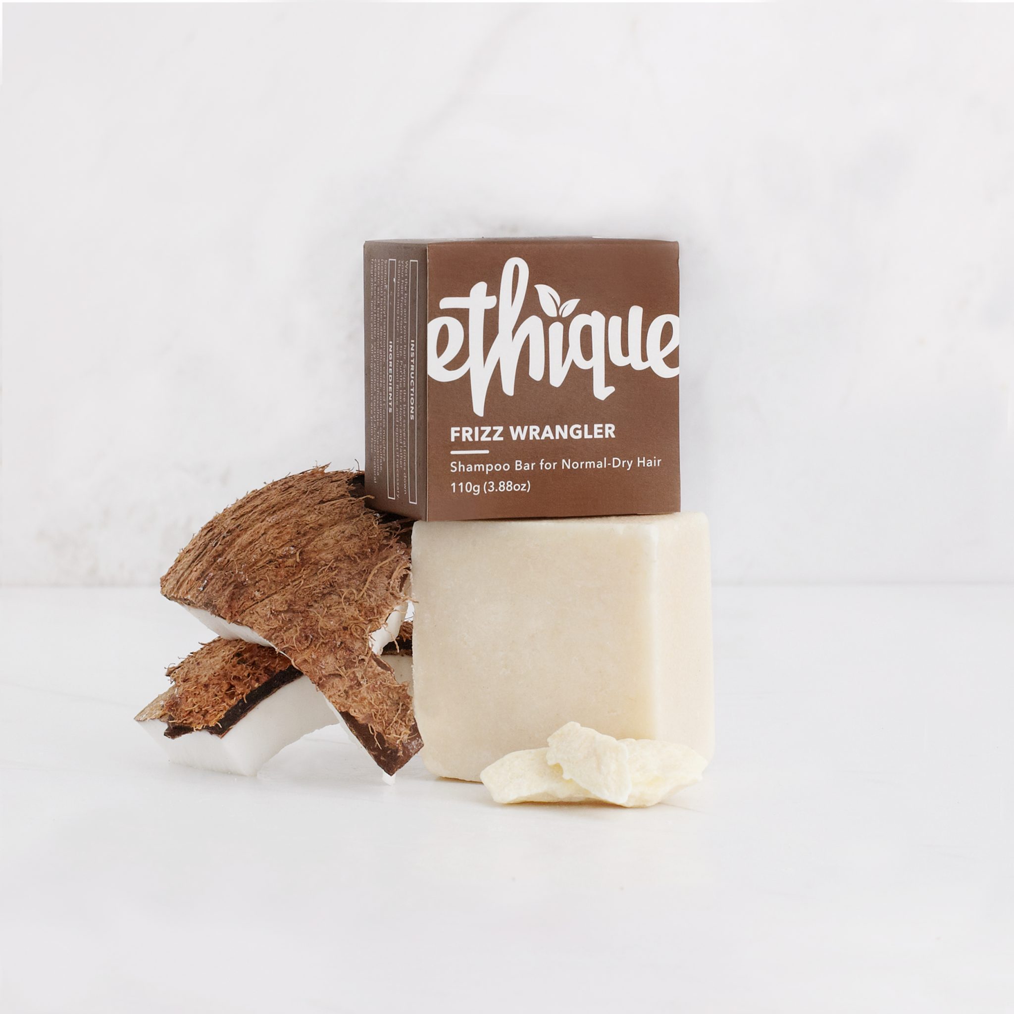 Ethique Frizz Wrangler Shampoo Bar 110g Hair Products New