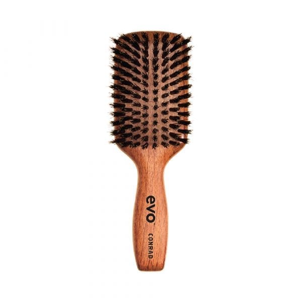 Evo Conrad Natural Bristle Paddle Brush