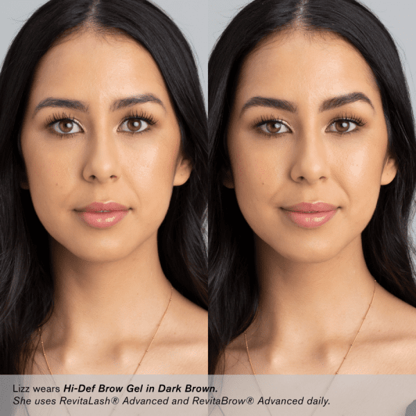 RevitaLash Cosmetics Hi-Def Brow Gel - Dark Brown - Image 3
