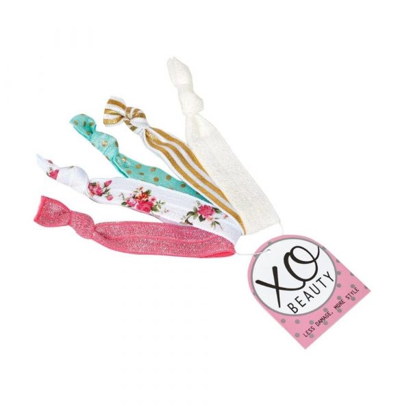 xoBeauty Hair Ties Minty 5pc
