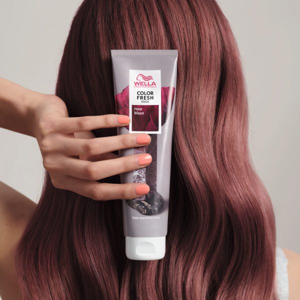 Wella Color Fresh Mask Rose Blaze 150ml - Image 2