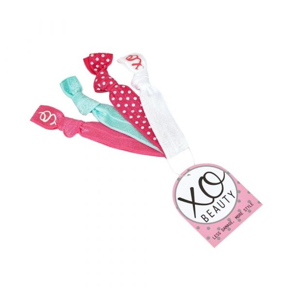 xoBeauty Hair Ties Flamingo 5pc