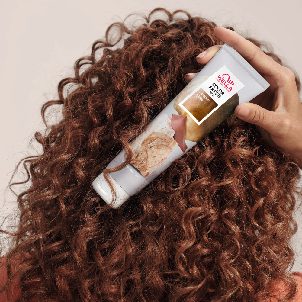 Wella Color Fresh Mask Caramel Glaze 150ml - Hair products New Zealand | Nation wide hairdressing & hair care group Wella Color Fresh Mask Caramel Glaze 150ml - Hair products New Zealand | Nation wide hairdressing & hair care group