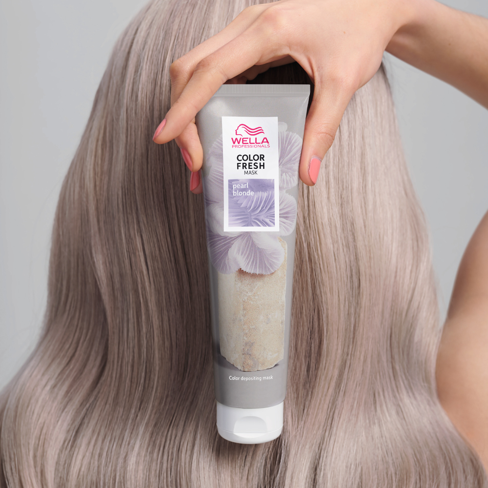 Wella Color Fresh Mask Pearl Blonde 150ml - Hair products New Zealand |  Nation wide hairdressing & hair care group