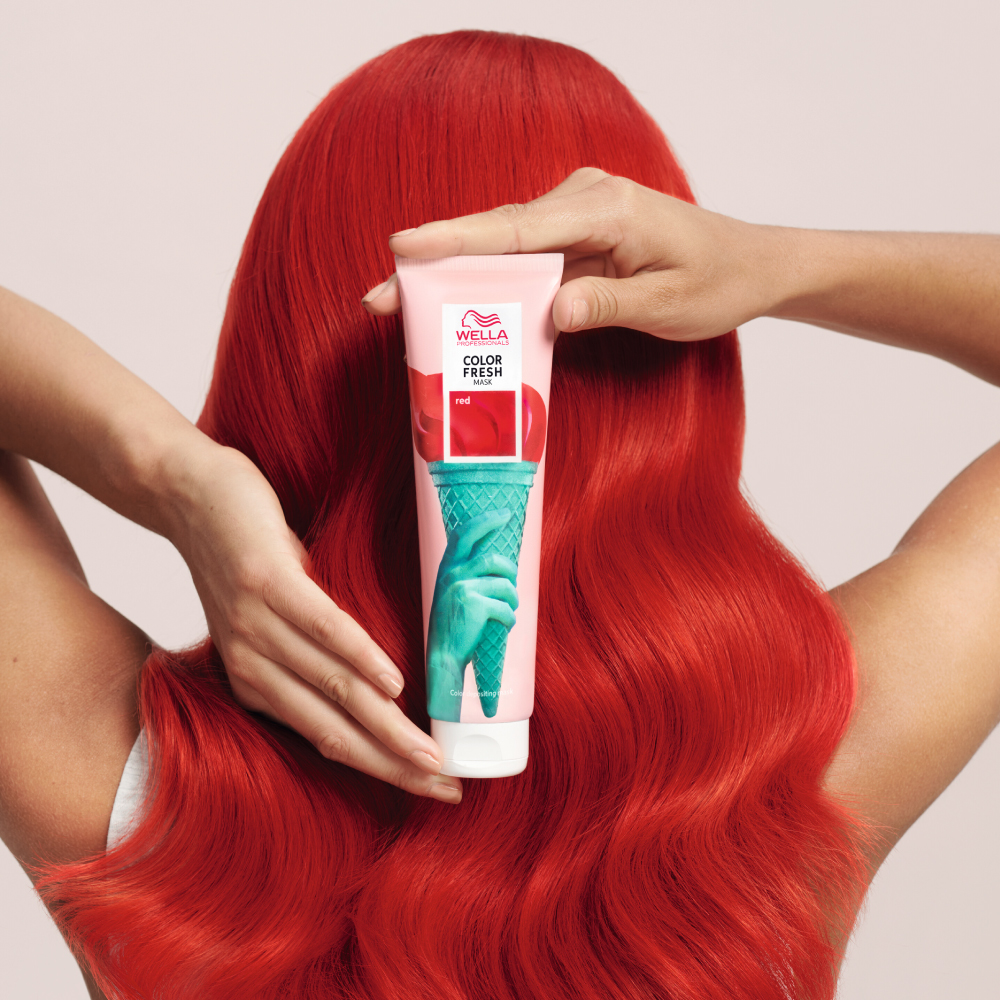 Wella Color Fresh Mask Red 150ml - Hair products New Zealand | Nation wide hairdressing & hair care group Wella Color Fresh Mask Red 150ml - Hair products New Zealand | Nation wide hairdressing & hair care group