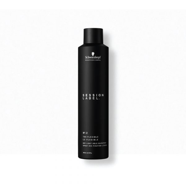 Schwarzkopf Session Label No.2 The Flexible Dry Light Hold Hairspray 300ml