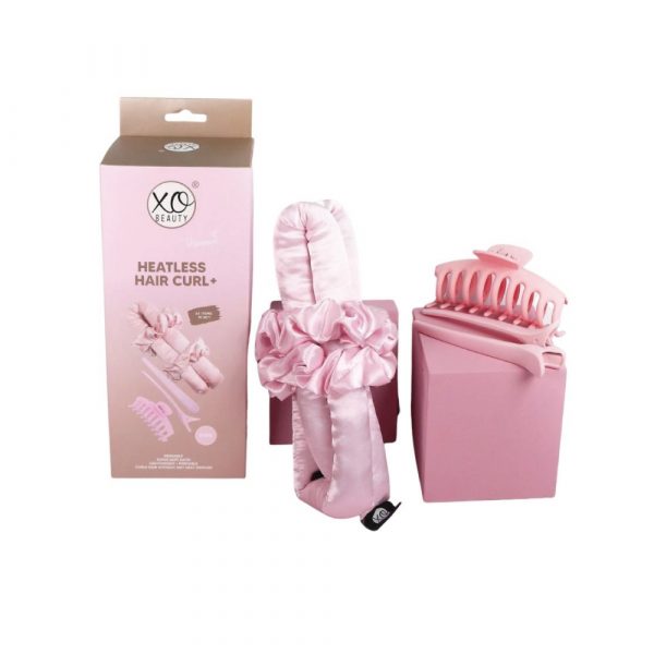 XoBeauty Heatless Hair Curl+ Pink