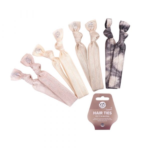 XoBeauty Hair Ties Put It In Neutral 8pc