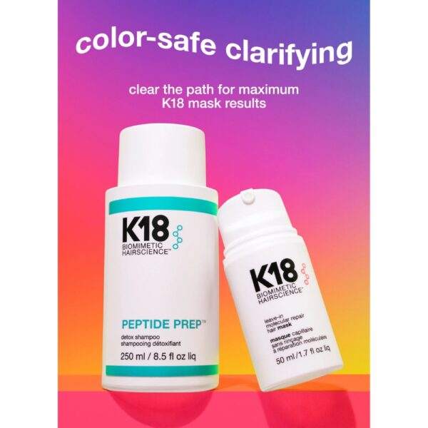 K18 Peptide Prep Detox Shampoo 250ml - Image 3