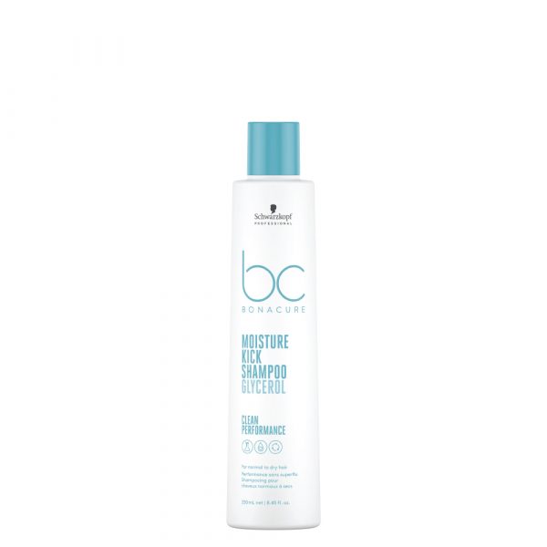 BC Clean Performance Moisture Kick Shampoo 250ml