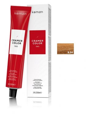 Kemon Cramer Color 8.34 Light Blonde Golden Copper 100ml