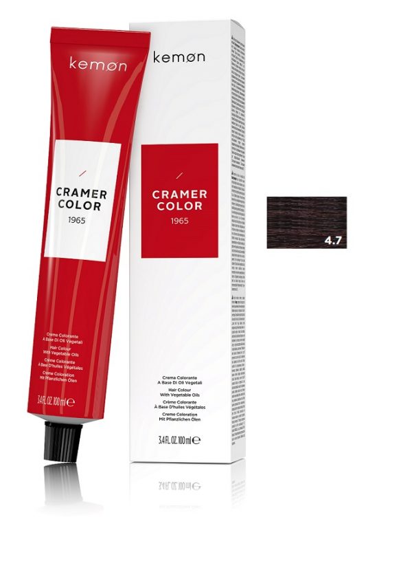 Kemon Cramer Color 4.7 Violet Brown 100ml