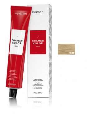 Kemon Cramer Color 9.21 Very Light Beige Ash Blonde 100ml