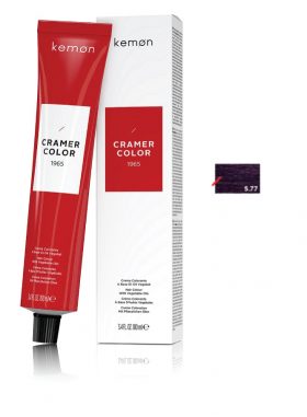 Kemon Cramer Color 5.77 Light Deep Violet Brown 100ml