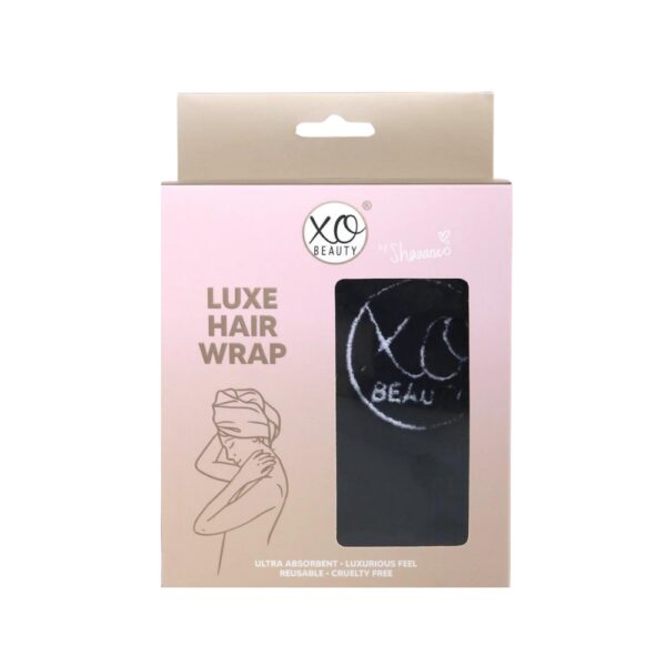 XoBeauty Luxe Hair Wrap Black