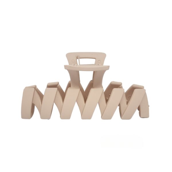 Claw Clip - Geometric Dusty Pink