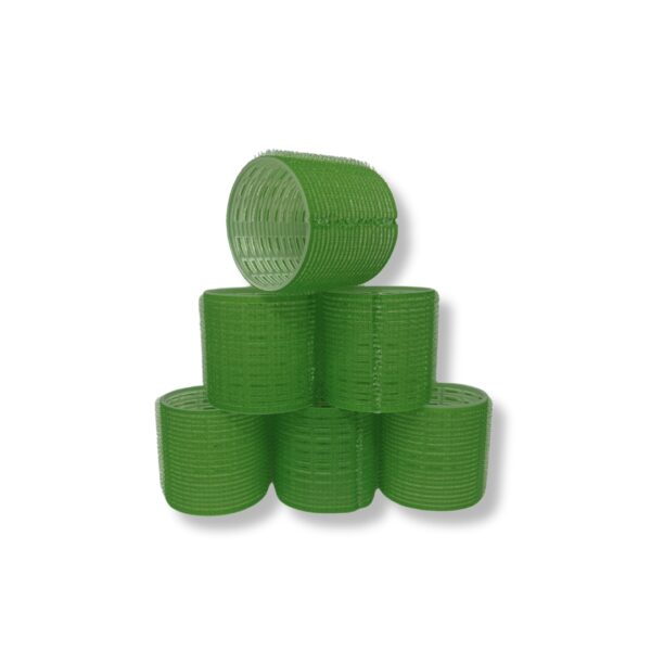 Velcro Rollers Green Pk 6 60mm