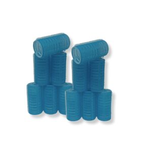Velcro Rollers Light Blue Pk 12 28mm