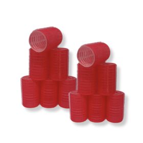 Velcro Rollers Red Pk 12 36mm