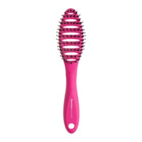 Happy Hair Brush Mini - Fuchsia