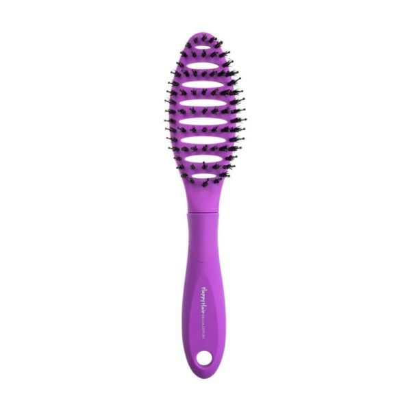 Happy Hair Brush Mini - Purple