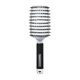 Happy Hair Brush Original Paddle - Silver