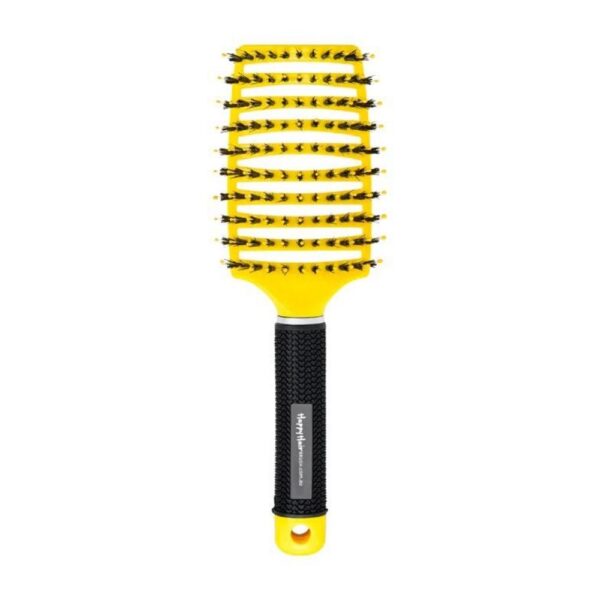 Happy Hair Brush Sensory Paddle - Yellow