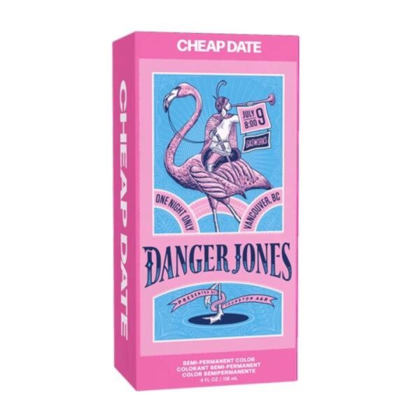 Danger Jones Semi-Permanent Colour Cheap Date (Light Pink) 118ml