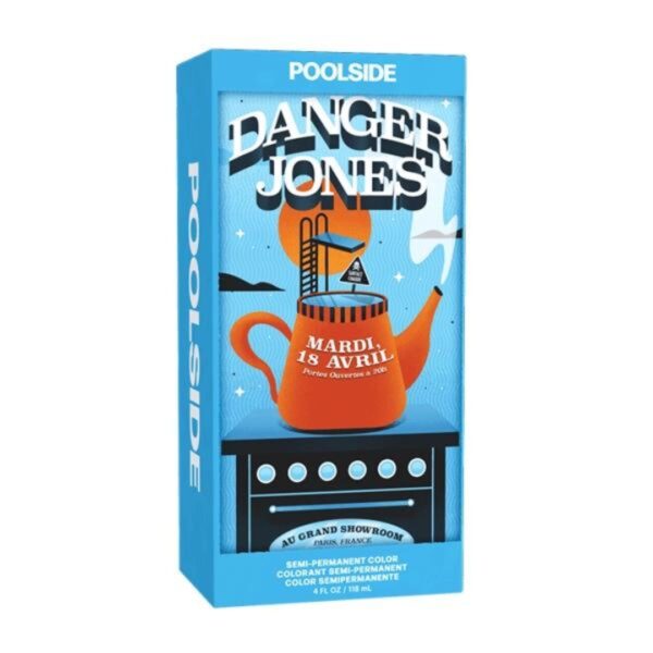 Danger Jones Semi-Permanent Colour Poolside (Light Blue) 118ml