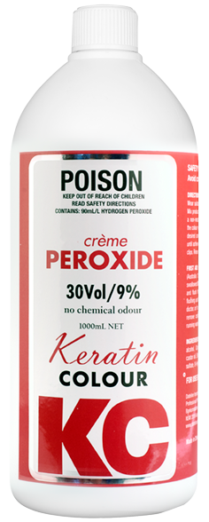 Keratin Colour Peroxide 30 Vol 1L