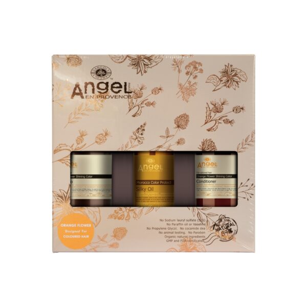 Angel Orange Flower/Silky Oil Trio