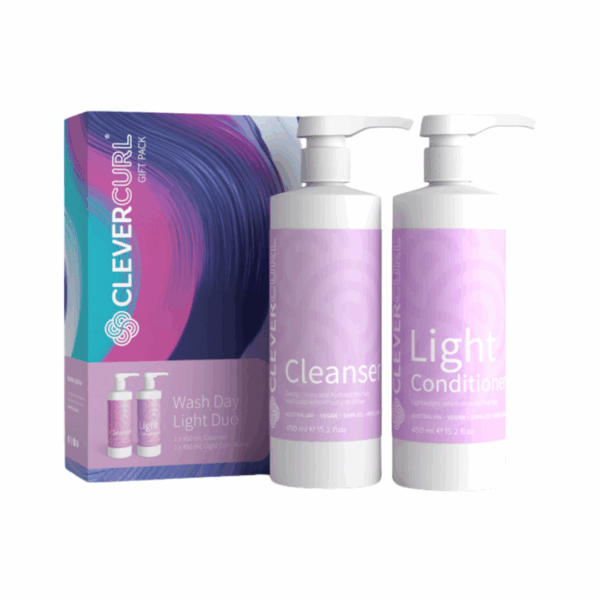 Clever Curl Wash Day Light Duo