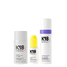 K18 Repair, Refresh & Shine Bundle (Mask, Oil, Dry Shampoo)
