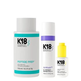 K18 Repair & Style Bundle (Mask, Dry Shampoo, Volume Spray)
