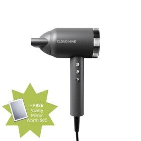 Cloud Nine The Airshot Pro Hair Dryer Starlight Grey